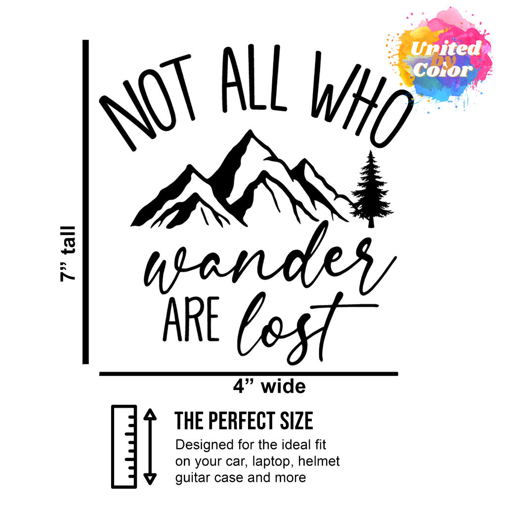 Not All Who Wonder Are Lost Mountain