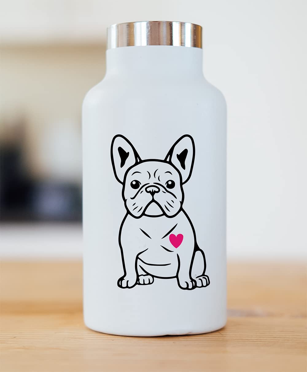 French Bulldog Sticker (1 Pack) - Fade Resistant - Waterproof