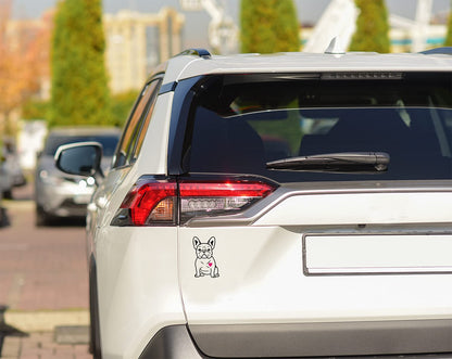 French Bulldog Sticker (1 Pack) - Fade Resistant - Waterproof