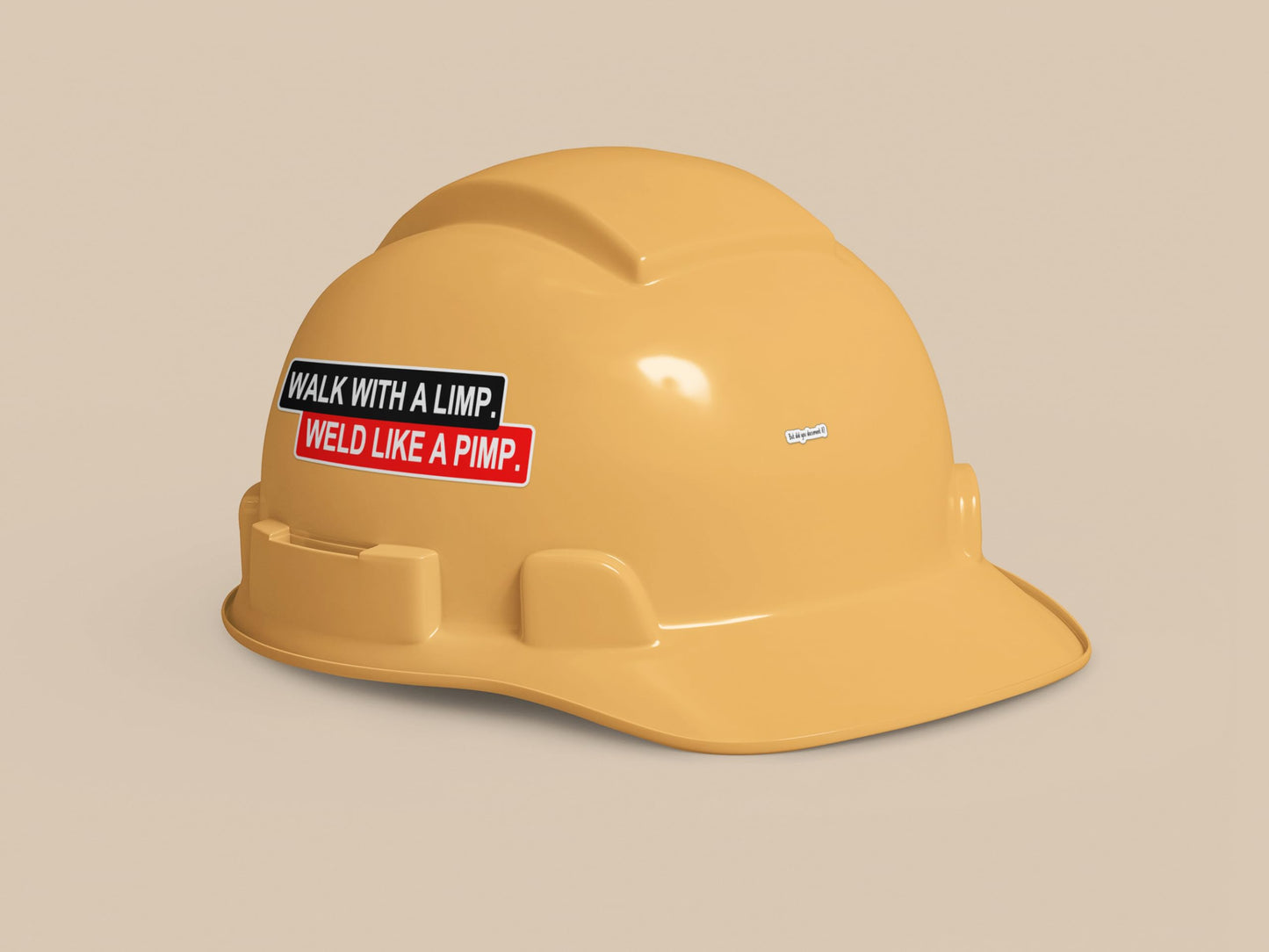 Walk with a Limp Weld Like a Pimp (2 Pack)