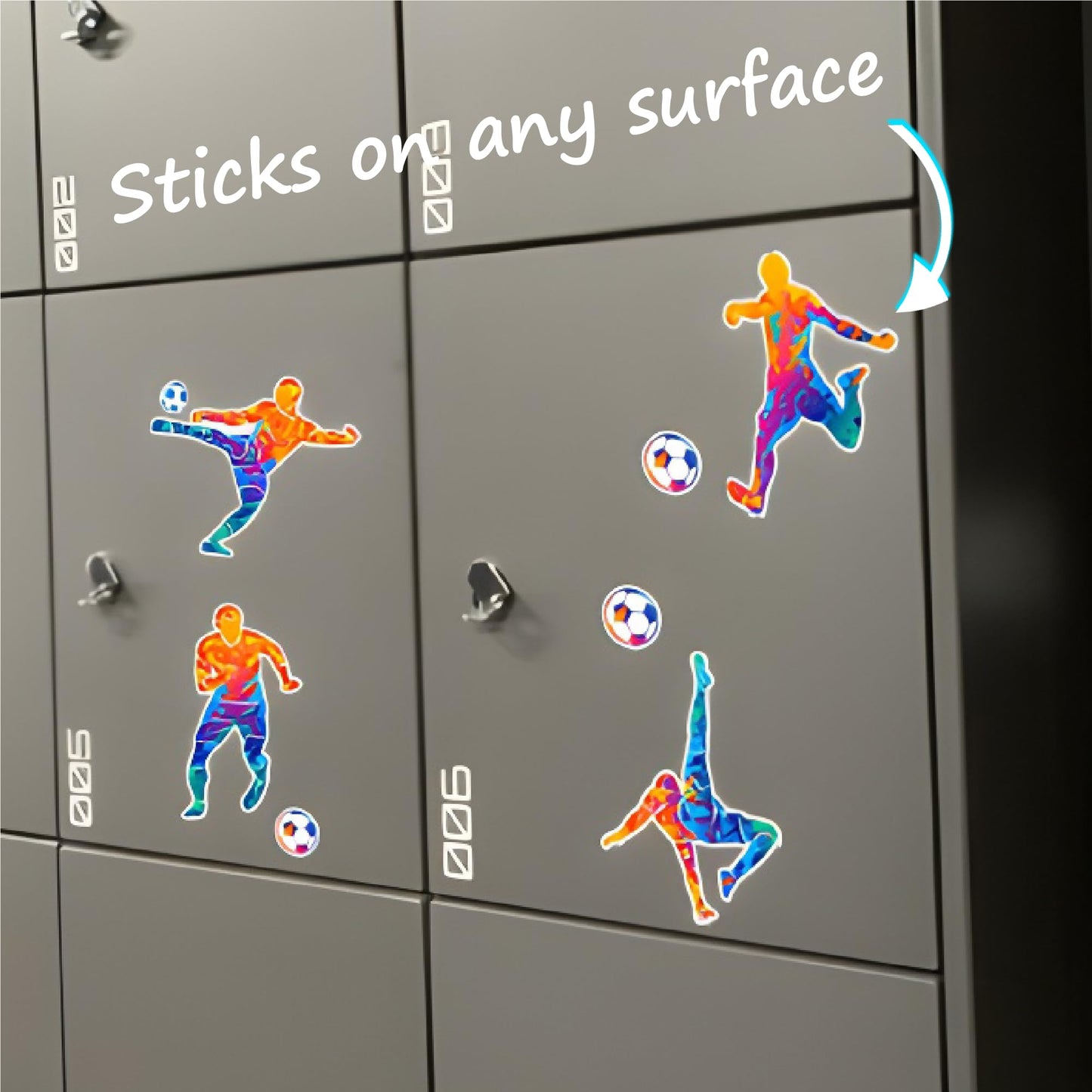 Soccer Stickers (16 Pack)