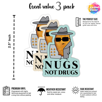 Nugs Not Drugs (3 Pack)