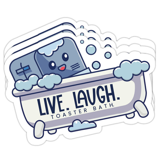 Live Laugh Toaster Bath (3 Pack)