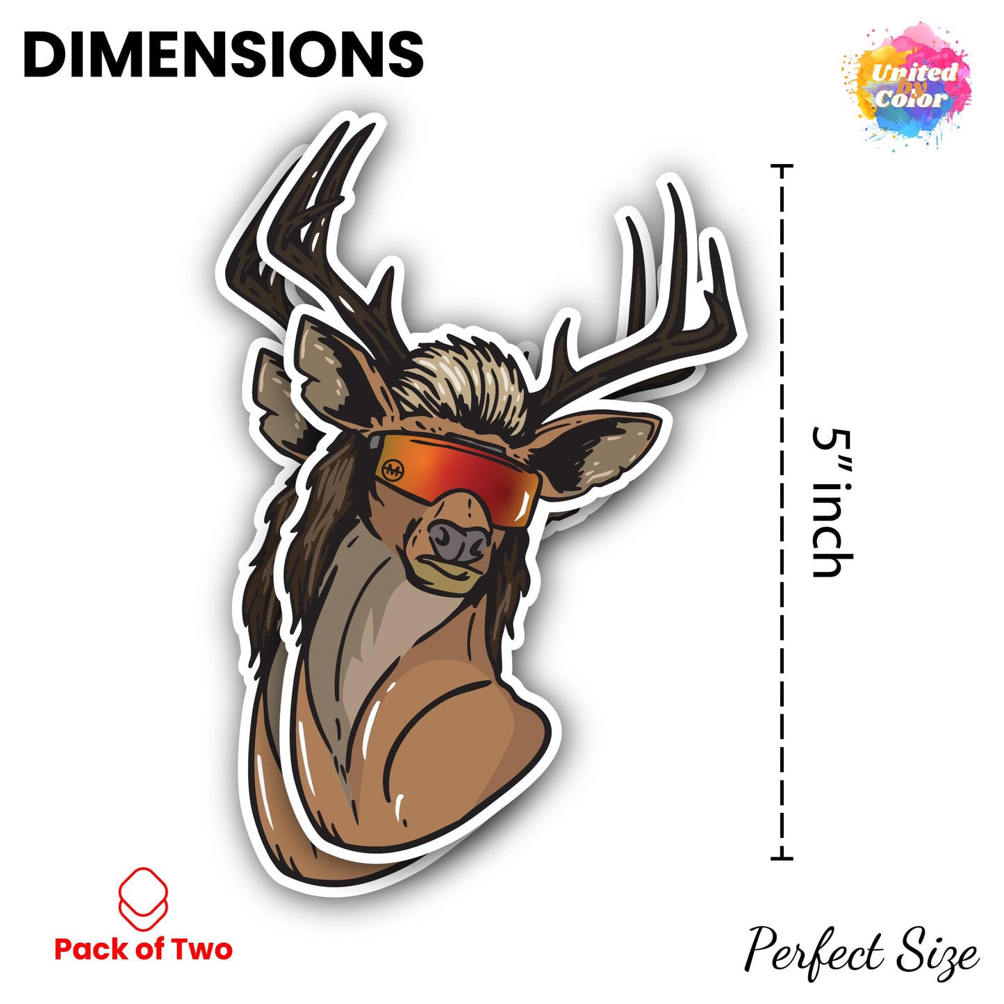 Deer Mullet (2 Pack)