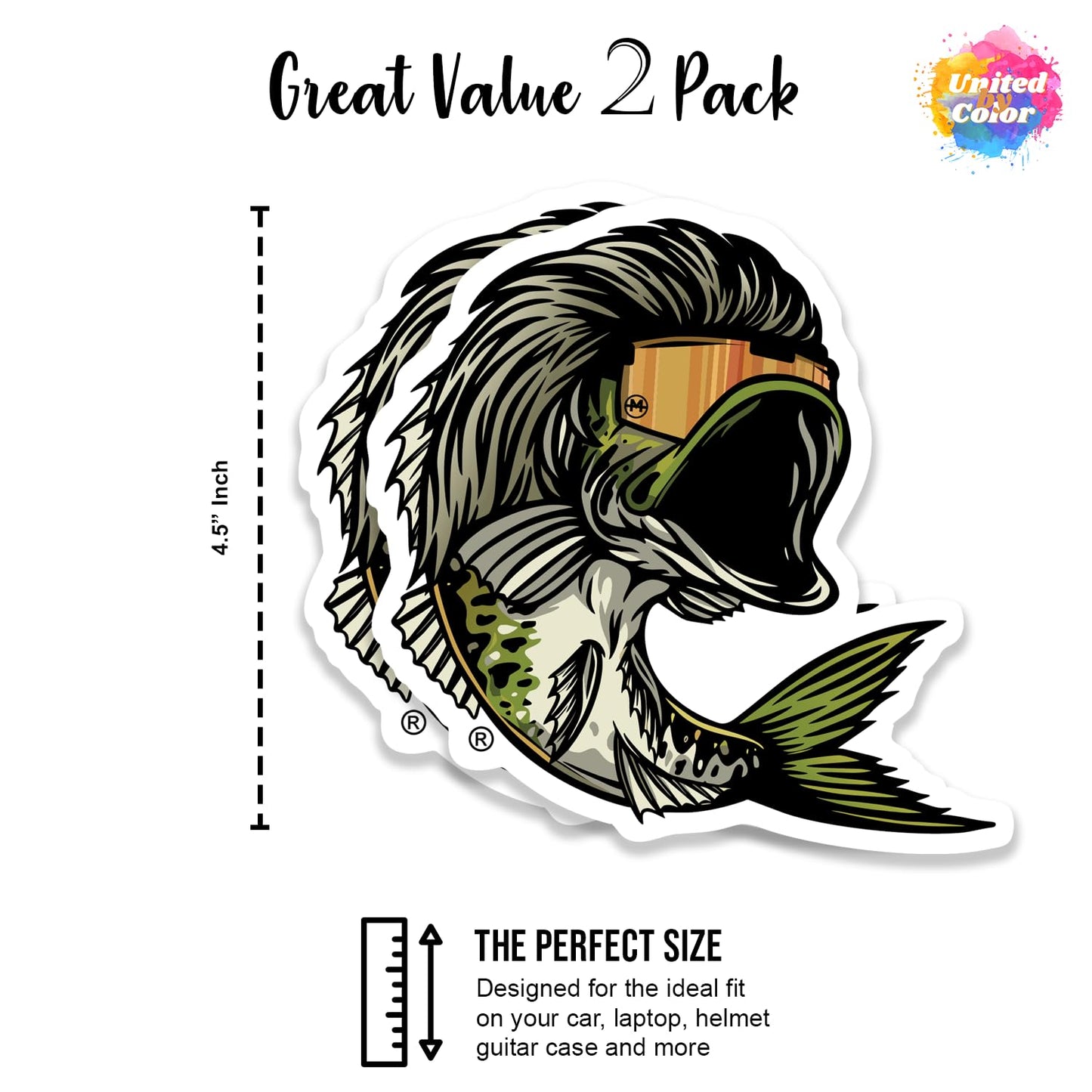 Mullet Bass (2 Pack)