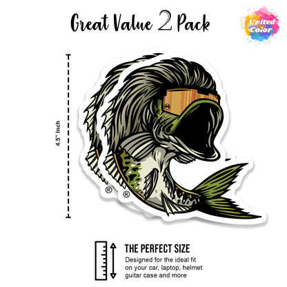 Mullet Bass (2 Pack)
