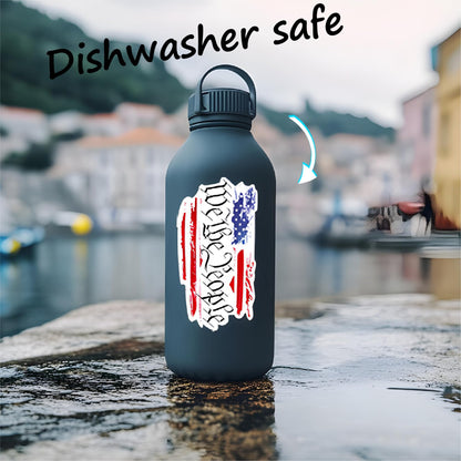 We The People with American Flag (2 Pack)