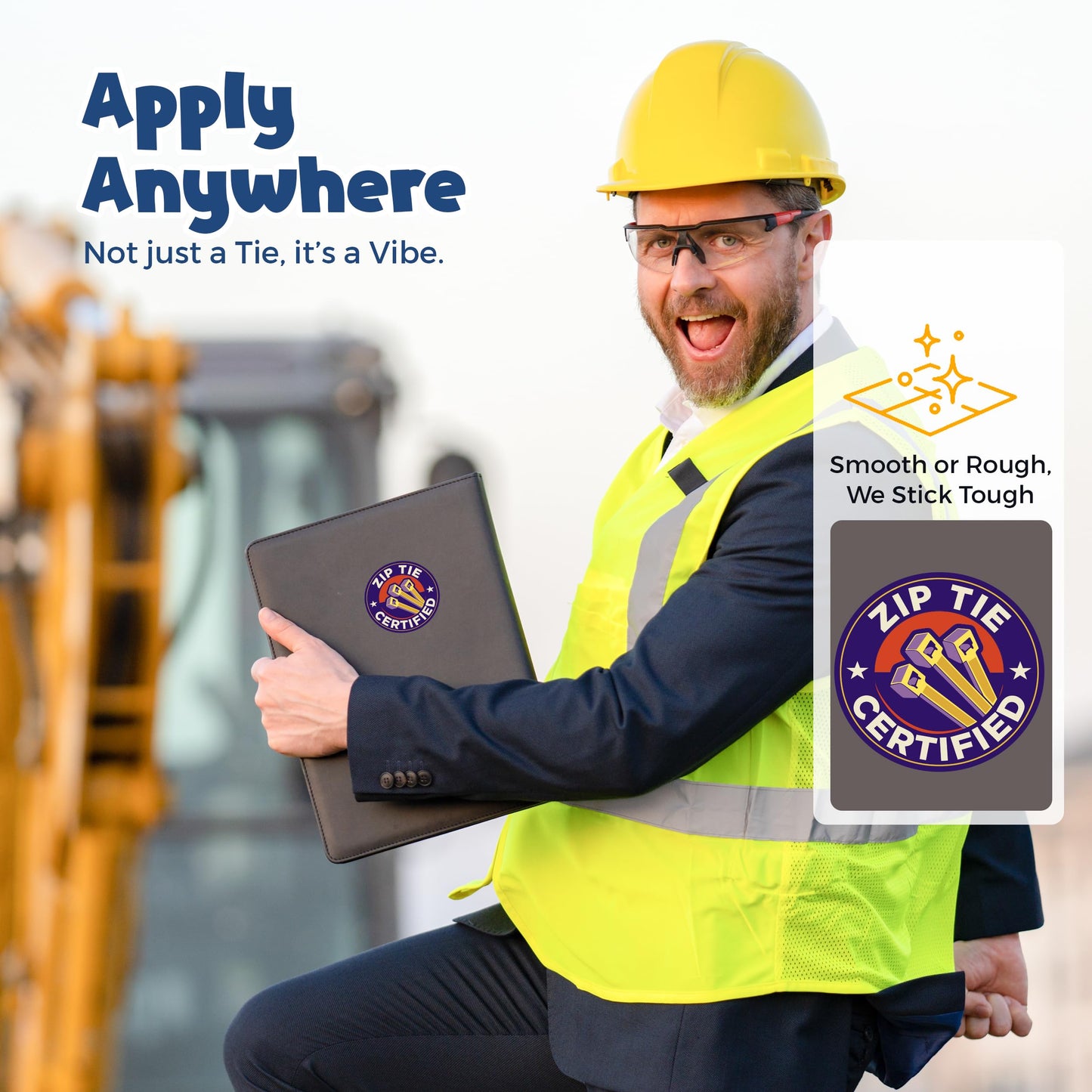 Zip Tie Certified (4 Pack)