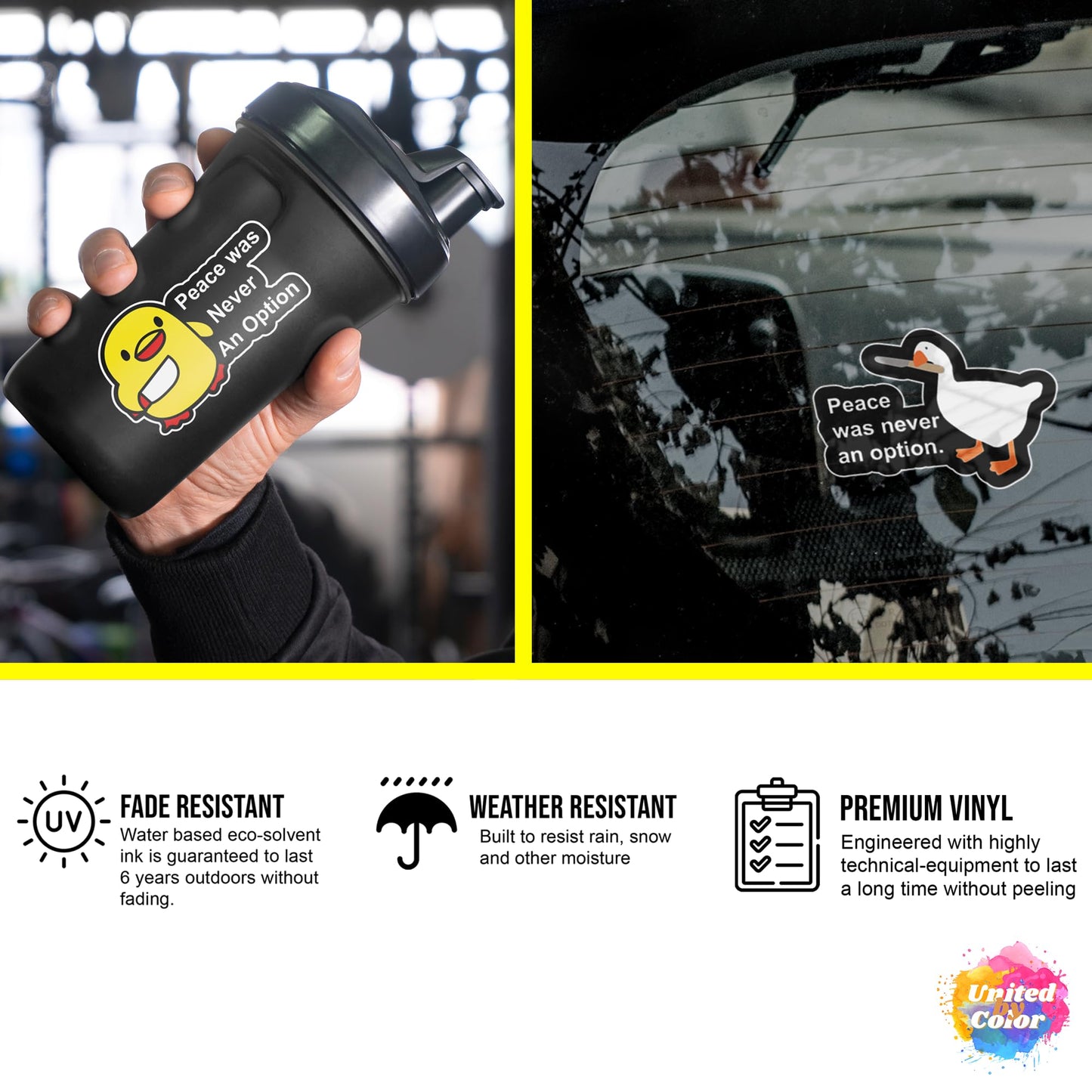 Peace Was Never An Option (4 Pack)