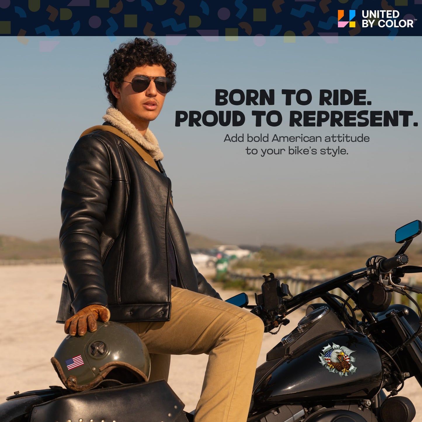 American Flag Stickers (3 Pack)  - Fade Resistant - Waterproof