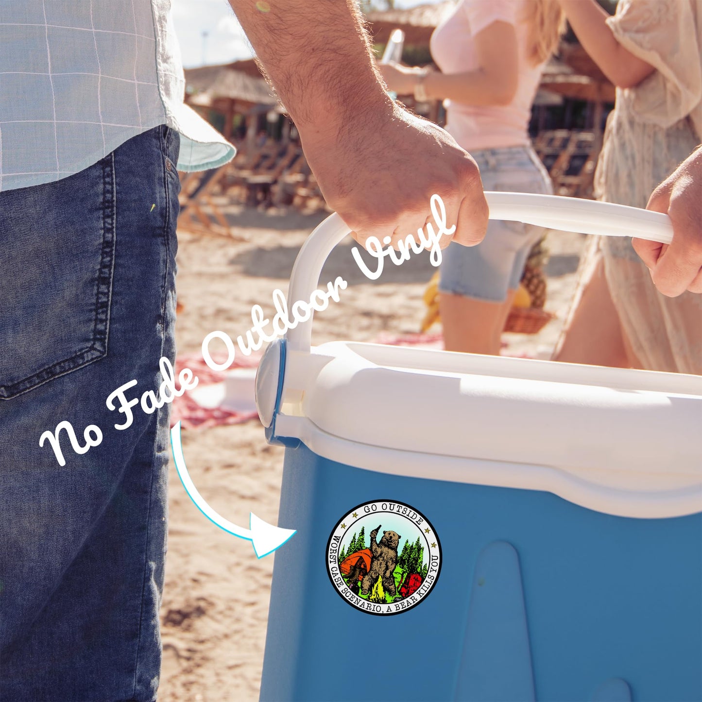 Go Outside Worst Case Scenario A Bear Kills You (2 Pack)