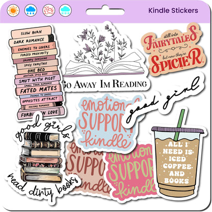 Kindle Stickers (9 Pack)