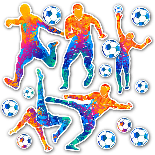 Soccer Stickers (16 Pack)