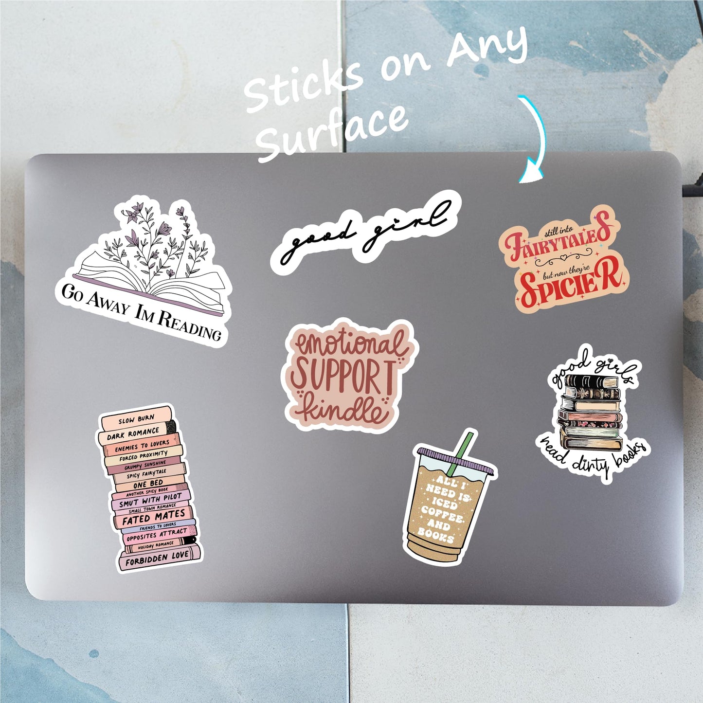 Kindle Stickers (9 Pack)