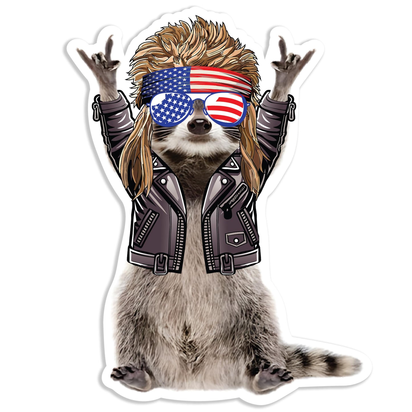 Rocking Raccoon Mullet