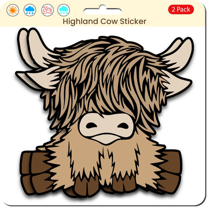 Highland Cow (2 Pack)