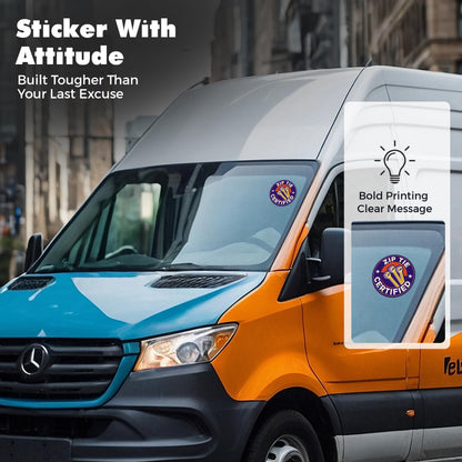 Zip Tie Certified (4 Pack)