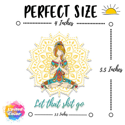 Let That Shit Go Namaste Yoga Girl